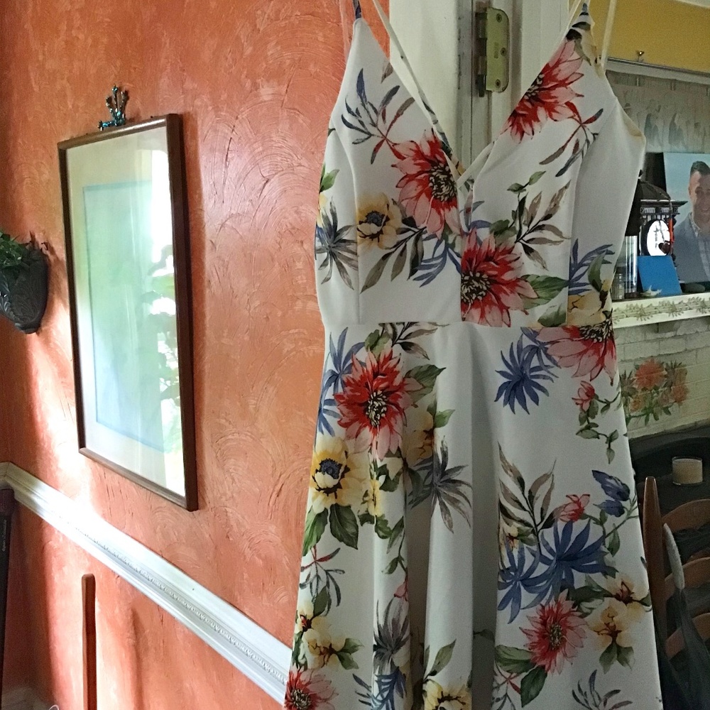 Beautiful summer floral dress